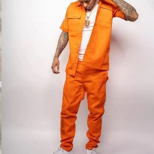Custom DesignMade Work Jackets Tracksuit Unisex Printed Casual Work Fit Suits Men Jogger Tracksuit Sets - Product Image 1