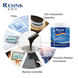 Nhà Máy Giá Nhiệt Độ Cao Điện Dẫn Điện Bạc Dán Áp Điện Gốm Bạc Dán Cho Buzzer - Product Image 5