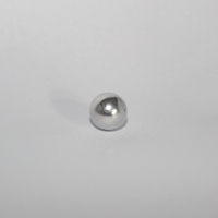 Bille en aluminium massif poli miroir de calibre 50, calibre 68, calibre 43, 2~40 mm, 2,4 mm, 12,7 mm, 12,7 mm, 17,27 mm