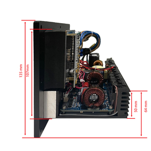 Módulo Amplificador Profesional Getshow DSP810S de 1000W, 2 Vías, Clase D, Conectividad DSP XLR, Carcasa de Aluminio, Sonido Envolvente de 4/8 Ohmios - Product Image 5