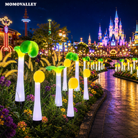 MOMOVALLEY Lampe LED géante motif botanique lumineux pour parc à thème extérieur, Fourniture directe usine