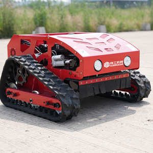 High-Horsepower 173cc 4-Stroke All-Terrain Crawler Lawn Mower Industrial Cutting Remote Control for Orchard Weeding - Product Image 1