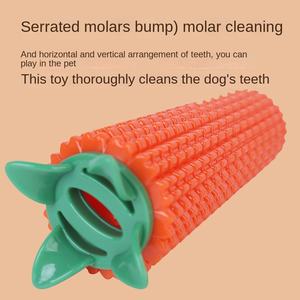 Jouet à mâcher pour chien en forme de bâton de maïs, avec son simulé, en matériau TPR, élastique, résistant à l'usure, vente en gros par les fabricants - Product Image 2