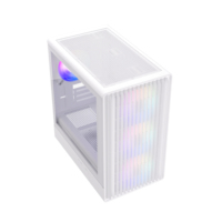 Boîtier de jeu PC OEM ODM pour processeur, châssis de jeu de taille moyenne MicroATX, boîtier gamer en acier avec fenêtre latérale pour des performances élevées