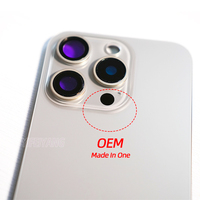 Vente en gros – Coque arrière en verre de qualité AA 100 % avec cadre pour iPhone 15 Pro Max Plus 15Plus 15P – Verre OEM d'usine pour mobile