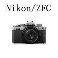 Appareil photo hybride Z fc Silver Retro, léger et portable, format APS-C DX, prend en charge la vidéo 4K UHD, idéal pour le vlogging