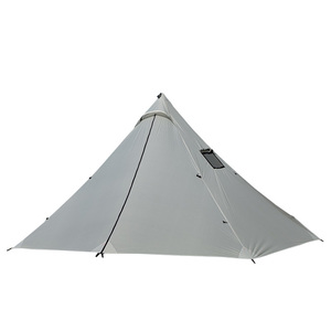 Tentes chaudes tipi légères pour 4 personnes de 5lb avec cuisinière pour le camping, la randonnée et la chasse - Product Image 2