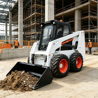 Chargeuse compacte sur chenilles avec godet de 0,35 m³ pour travaux agricoles, municipaux et de terrassement