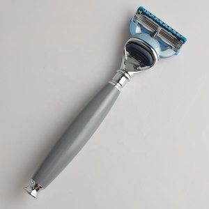 Los hombres mejor opción máquina de 5 hojas Durable de afeitado de los hombres de Metal mango de plástico de la maquinilla de afeitar de seguridad - Product Image 3
