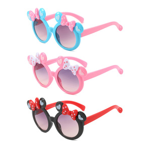 DL משקפיים חמוד Cartoon עכבר צורת ילדים משקפי שמש בנות ילד תינוק מיקי מיני ילדי שמש משקפיים 2024 gafas דה סול - Product Image 4