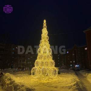 Illuminated Waterproof <b>LED</b> Christmas Tree <b>Light</b> Eye Catching Holiday Lighting for Garden Park Plaza Mall Scenic Display for Sale - Product Image 2