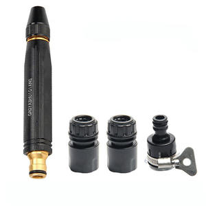 Ananke Tools Garden Irrigation High Pressure Water <b>Spray</b> Gun 4pcs <b>Set</b> Alloy Adjustable Hose Sprayer - Product Image 1