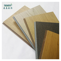 Venta caliente de pisos de vinilo SPC respetuosos con el medio ambiente, pisos de chapa de madera técnicamente compatibles de pisos de plástico en línea de fábrica
