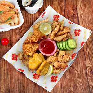 Custom Eco-Friendly Disposable Biodegradable Burger Wrap <b>Paper</b> Greaseproof Waterproof PE Coating Custom Logo Printing - Product Image 5