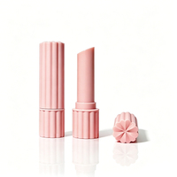 Yueshunxing – Tubes vides pour baume à lèvres et rouges à lèvres, en plastique rond, personnalisables, avec motif floral unique – Vente en gros