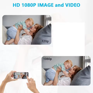 กล้องวงจรปิดขนาดเล็ก Tuya HD 1080P WiFi CMOS H.264 บันทึกภาพแบบเรียลไทม์ กล้องรักษาความปลอดภัยภายในบ้าน ไมโครแคมคอร์เดอร์ ตรวจจับความเคลื่อนไหว ควบคุมระยะไกล รองรับ TF - Product Image 3