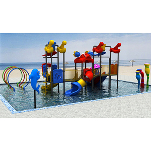 Fabricant en gros d'équipements de parc aquatique pour enfants, grande zone de jeux aquatiques extérieure <span class=keywords><strong>avec</strong></span> toboggans géants pour les stations balnéaires - Product Image 2