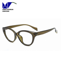 Monture optique œil-de-chat TR90 personnalisée OEM, taille 53-18-145, légère et confortable, pour adultes unisexes, logo personnalisé, MOQ 50 pièces