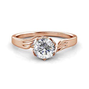 Nuovo Design Senza Tempo: <span class=keywords><strong>Anello</strong></span> Moderno Intrecciato Placcato Oro 18K con Cristalli <span class=keywords><strong>Swarovski</strong></span>, Gioiello per Donne, Fidanzamento - Product Image 4