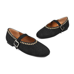 Nuevo estilo, venta al <span class=keywords><strong>por</strong></span> mayor, zapatos <span class=keywords><strong>de</strong></span> boda para niñas, sandalias informales con correa en el tobillo para exteriores, zapatos planos Mary Jane <span class=keywords><strong>de</strong></span> tacón bajo para mujeres y damas - Product Image 6