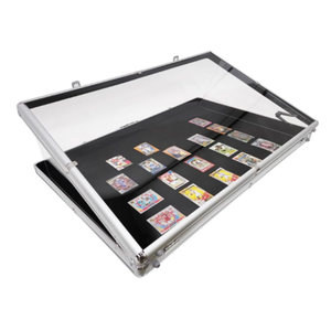 Bán sỉ nhôm kính mtg thẻ hiển thị trường hợp xách tay <span class=keywords><strong>Showcase</strong></span> cho thẻ - Product Image 1