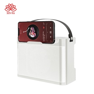 เครื่องคาราโอเกะพกพา รุ่นคลาสสิค PA สำหรับงานปาร์ตี้ที่บ้าน ขายส่ง รับผลิตแบบ OEM ODM รุ่น A923 <span class=keywords><strong>ลำโพง</strong></span>บลูทูธไร้สาย พร้อมไมโครโฟนคู่ - Product Image 4