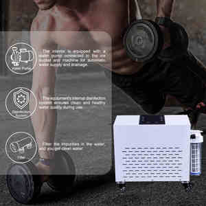 อ่างอาบน้ำน้ำแข็งพีวีซีกลางแจ้งแบบแช่เย็นพร้อมฟังก์ชันการกู้คืนและชิลเลอร์ - Product Image 2