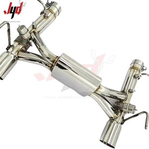 Escape JYD de alta calidad F8 para <span class=keywords><strong>Ferrari</strong></span> F8 Spider Tributo 3.9L <span class=keywords><strong>V8</strong></span> Twin-Turbo Valvetronic silenciador Catback tubo de escape - Product Image 4