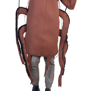 Disfraz Divertido de Cucaracha para Adultos, Unisex, para Fiestas de Halloween, Cosplay, Color Marrón - Product Image 4