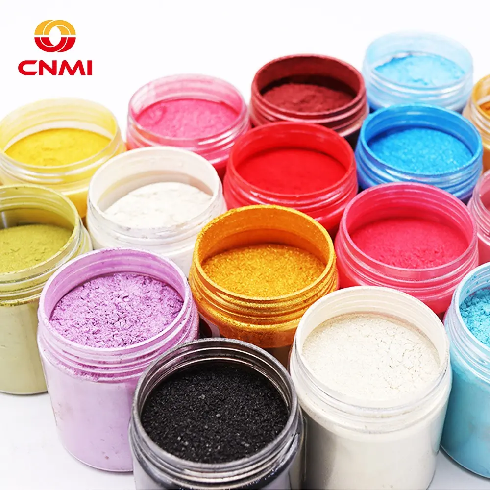 CNMI Mica polvere pigmento resina epossidica pigmenti per resina epossidica lucidalabbra ombretto fare sapone candela colorante pelle tocco sicuro