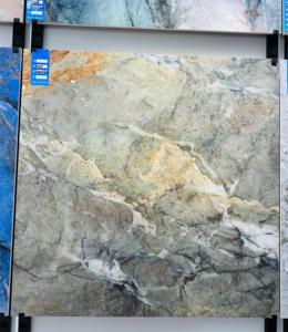 Sang trọng đá cẩm thạch đá thiết kế tráng men đánh bóng Sứ ngói bóng mạ vàng bạc bề mặt sàn tường trang trí kích cỡ khác nhau - Product Image 3