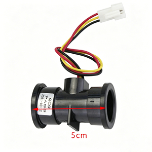 Sensor de Flujo de Agua de Efecto Hall de Plástico de 3 Cables para Caldera de Gas <span class=keywords><strong>Bosch</strong></span>, Calentador de Agua 0-80C, <span class=keywords><strong>Marca</strong></span> Jayoo - Product Image 4
