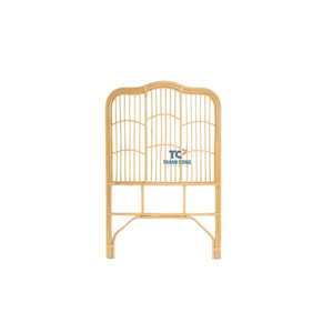 เตียงขนาดควีนไซส์ทำจากหวายทำด้วยมือสไตล์โบฮีเมียน - Product Image 6