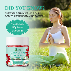 Hot Sale Magnesium Glycinate GummiesWith Magnesium Improved Night Quality Promotes Memory t Nighttime Relaxation Support Gummies - Product Image 5