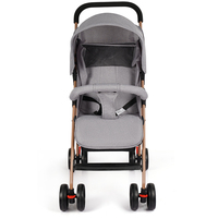 Poussettes pour bébés. Poussette de voyage pour bébé, poussette compacte pliable légère avec un grand espace de rangement, poussette parapluie pour bébé