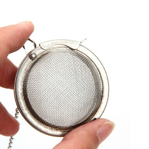 <span class=keywords><strong>Infuseur</strong></span> à thé en acier inoxydable en forme de boule, maille métallique, 4,5 cm, 5,5 cm, 7 cm, 9 cm - Product Image 6