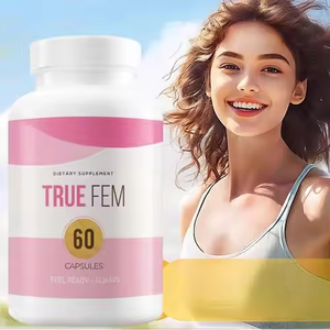 Cápsulas <span class=keywords><strong>True</strong></span> Fem de Alimentos Integrales con Diseño de Etiqueta OEM, Gran Venta, Favorecen el Bienestar General de la Mujer, Siempre Lista para Sentirse Bien - Product Image 5