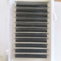 Extensions de cils en U W6D de haute qualité, cils denses 0,07 mm C CC D L M LC LD LB, marque privée