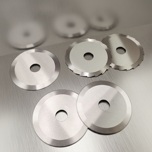 Maßgefertigte Spezifikationen von Lebensmittelmaschinen-Klingen Scharfe Rundklinge zum Schneiden von Lebensmittelstückchen - Product Image 1