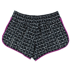 Lole <b>Womens</b> Step <b>Shorts</b> Black L, Color: Black/<b>White</b>/Purple | 100% Authentic - Product Image 3