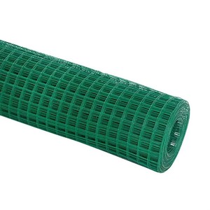 PVC Green Injection-molded Welded <b>Wire</b> Mesh for Road Protection, Chicken and Duck Farming <b>Net</b>, <b>Wire</b> Fence for Land Enclosure - Product Image 1