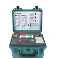Testeur de résistance de terre FUZRR ES3002E, mesureur de résistivité du sol AC 1000A avec double pince