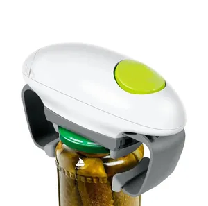 Abridor automático de tampa de garrafa de cerveja para frascos, abridor de frasco eletrônico com um toque, automático, personalizado