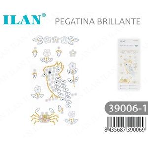 Adesivi con strass brillanti ILAN 39006-1 per decorazioni unghie - Product Image 3