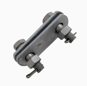 Penjepit kawat pria tipe lurus untuk tiang utilitas kabel baja galvanis pegangan ujung mati untuk jalur daya - Product Image 2