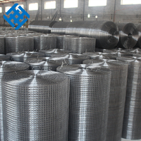 Vente en gros personnalisée après galvanisation à chaud 1/2 3/4 pouces trou carré soudé usine de grillages de cage de volière