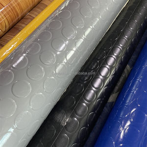 Rollo de <span class=keywords><strong>Vinilo</strong></span> PVC en Relieve de 0.5MM de Grosor, Antideslizante, Color Sólido, Tipo Moneda, para Pisos Interiores de Plástico para Taller - Product Image 3