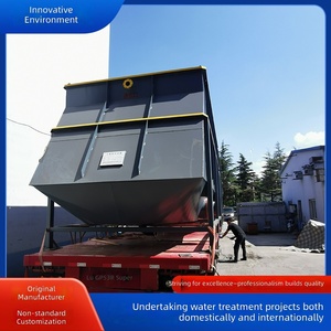 Chinesischer Kohlenstoffstahl-Lamellensedimentationstank für Galvanik, Steinverarbeitung, Abwasserbehandlung und Entfernung von Schwebstoffen - Product Image 3