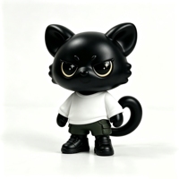 Figura de Monstruo Personalizada de PVC, Figura de Vinilo 3D Original OEM, Juguete de Arte Coleccionable Personalizado para Exhibición en Escritorio y Regalo