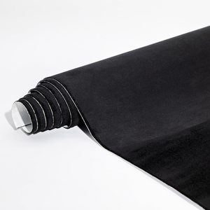 Tissu noir auto-adhésif écologique pour la protection de la carrosserie de la voiture avec garantie d'un an - <span class=keywords><strong>Film</strong></span> de protection intérieur de voiture facile à appliquer - Product Image 1